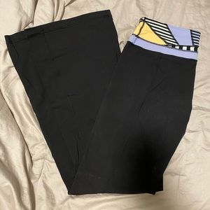 Lululemon flared leggings